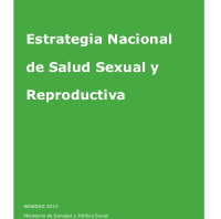 Estrategia Nacional de Salud Sexual y Reproductiva