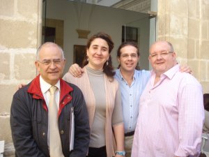 Juani, Luciano, Jerónimo y Domingo