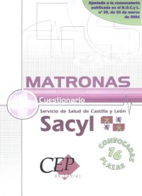 Cuestionario oposiciones matronas Sacyl
